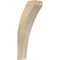 Ekena Millwork 4"W x 8"D x 20"H Thorton Rough Sawn Knee Brace, Douglas Fir BRC04X08X20THR00RDF - alternate 1